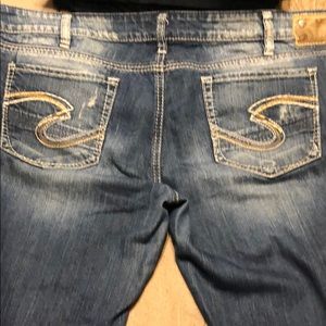 🎉 Silver AIKO SKINNY Size 36